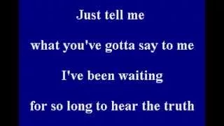 White Town - Your Woman - Karaoke