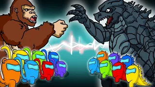 AMONG US NEW ANIMATION | 어몽어스 VS KONG & GODZILLA: THE NEW EMPIRE | 우리 가운데 애니메이션 | Amus TDC