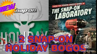 2 HUGE!! SNAP-ON HOLIDAY BOGOS TURBO SOCKETS SAVE $100 IN  MISTLETOE $$$