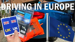 Driving in Europe. Don't get fined! Prepare your car and take right documents!