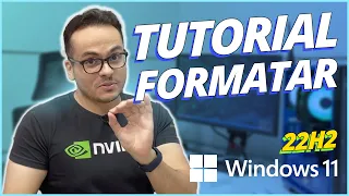 TUTORIAL PARA FORMATAR COM O NOVO WINDOWS 11 22H2 PASSO-A-PASSO