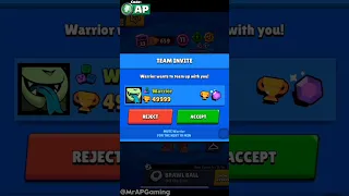 Helping a Subscriber to hit 50000🏆🔥 Brawl Stars #shorts (Ft. @WinterSoldierBS)