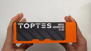 TopTes TS 301 Anemometro Digitale, Ben fatto e semplice da usare