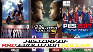 History of PES 2017 (1995 - 2016) | Pro Evolution Soccer (Winning Eleven)