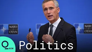 NATO's Stoltenberg Says Russian Invasion on Ukraine is a 'Brutal Act of War'