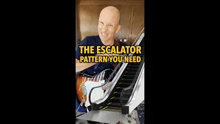 The Escalator Pentatonic Pattern You Need #guitarshorts 🎸 S006