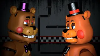 [SFM FNAF] Rockstar Freddy Vs Toy Freddy Animation