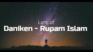 Daniken - Rupam Islam Lyric video
