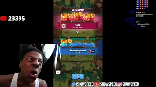 IShowSpeed Loses In Clash Royale Then Breaks His Setup 🤣