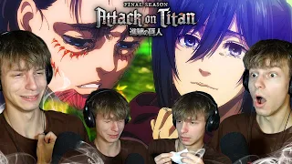 FINAL EPISODE... THIS EPISODE BROKE ME 😭 Attack on Titan Season 4 Part 4 REACTION