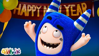🎆 Pogo's New Year's Eve Greeting 🎆 | Baby Oddbods | Funny Comedy Cartoon Episodes for Kids