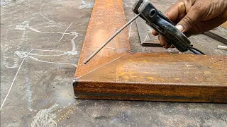 few know how to cut square pipe for a 45 degree joint weldeng tricks 2023