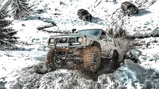 ⚠️ [ OFF-ROAD EXTREME ] Nissan Patrol M57 vs Suzuki Samurai M57 vs Toyota 4runner * axle Patrol *