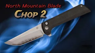 North Mountain Blade Chop 2 Tanto!  Could it Be the Safest Button Lock Yet???