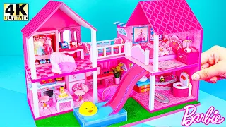 20+ DIY Miniature House Compilation ❤️ How to Build Beautiful Pink Barbie Dream House From Cardboard