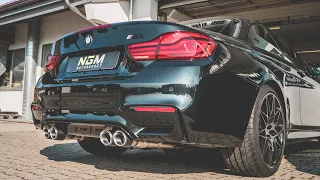 BMW M4 Cabrio Competition mit unserer 3 Zoll Klappenanlage! Sound ! Exhaust Sound!