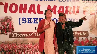 Leikashi||Shimreingam Horam & his wife||Ngari Raidulomai Lower Maru festival 2021.