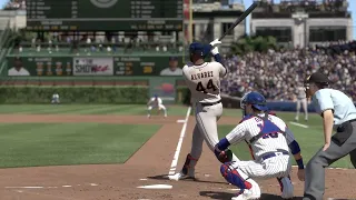 Houston Astros vs Chicago Cubs - MLB 4/25/24 Full Game Highlights (MLB The Show 24 Sim)