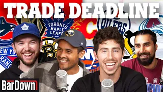 LIVE REACTION TO NHL TRADE DEADLINE | TRADEDOWN