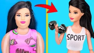 16 Clever Barbie Hacks And Crafts / Barbie Sport Ideas