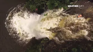 Hikers Surprised by Flash Flood