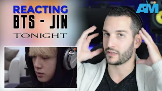 VOCAL COACH reacts to Jin from BTS singing TONIGHT