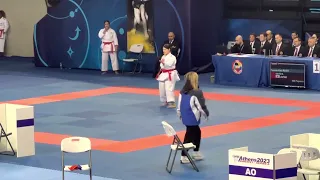 K. Kato (JPN) Papuren Female Kata Karate 1 Series A Athens 2023