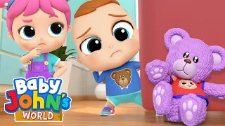 Where's My Teddy? | Playtime Songs & Nursery Rhymes by Baby John’s World