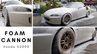 Foam Cannon Car Wash | Honda S2000 | 4k