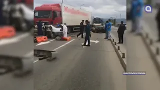 День ДТП. В Улан-Удэ в крупной аварии погиб водитель «Ниссана»