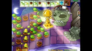 Earning the Golden Sunflower Trophy (Plants vs Zombies)