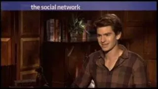 Andrew Garfield -The Social Network  Interview HD