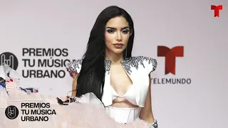 Kim Loaiza derrocha sensualidad en la alfombra roja | Premios Tu Música Urbano