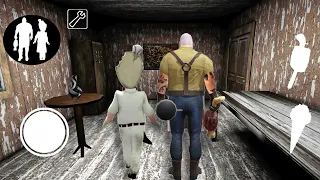 Playing as Mr Meat and Rod Sullivan in Granny's Old House | Granny Mod Menu #granny #granny2