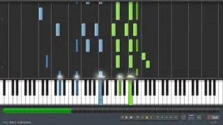 Brahms: Waltz Op.39 No. 15 - Piano Tutorial (50% Speed) (Synthesia) + Sheet Music & MIDI