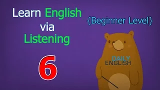 Learn English via Listening Beginner Level | Lesson 6 | My First Pet