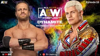 WWE 2K23 | Universe Mode | AEW Dynamite Episode 15