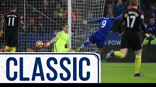 Vardy Nets Hat-Trick In Memorable Win | Leicester City 4 Manchester City 2 | Classic Matches