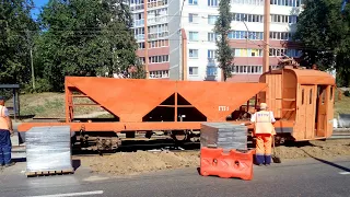 Витебский трамвай хоппер-дозатор МТВ-82 ГП-1