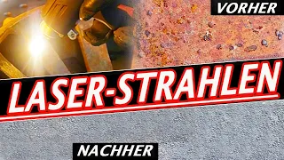 Laserstrahlen- 10x effektiver als Sandstrahlen!