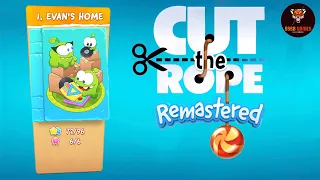 Cut the Rope Remastered: Level 1-1 To 1-24 , All Stars , Apple Arcade Amazing