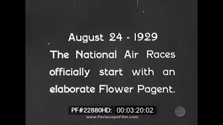 1929 National Air Races Cleveland Radio Club 18fps 22880 HD