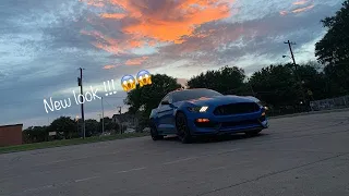 Installing a new spoiler on my GT350