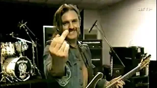 Motörhead - Interview & rehearsal room footage 1996 (TV)