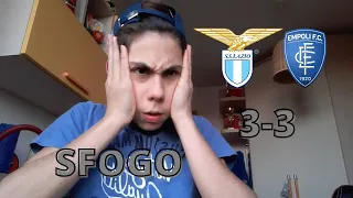 [🤬SFOGO FUORI DI TESTA] LAZIO-EMPOLI 3-3: ARBITRO E VAR SIETE DEI BUFFONI!! NON NE ENTRA UNA...