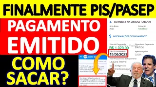 FINALMENTE PAGAMENTO PIS/PASEP  EMITIDO NO BANCO - VEJA COMO SACAR O ABONO SALARIAL HABILITADO