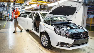 Серийное производство новой Lada Vesta запустили на заводе «АвтоВАЗа» в Тольятти