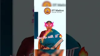 IIT Madras Bsc Degree in Data Science 🔥Motivation #iitmadras #iitian #Shorts #education #motivation