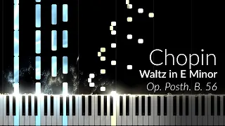 Chopin - Waltz in E Minor [Piano Tutorial]