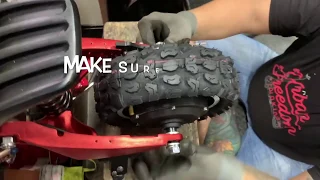 How to Install Off road Tire on ZERO 10X